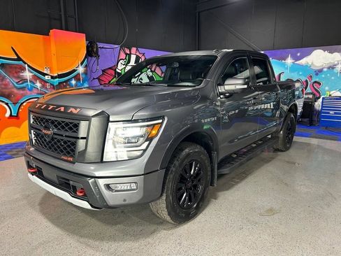 Used 2021 Nissan Titan PRO-4X w/ Pro-4x Convenience Package AWD/4WD image 1