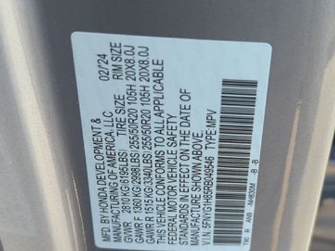 Used 2024 Honda Pilot Elite image 25