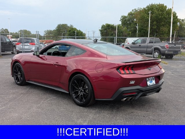 Certified 2025 Ford Mustang Premium w/ Mustang Nite Pony Package RWD image 6