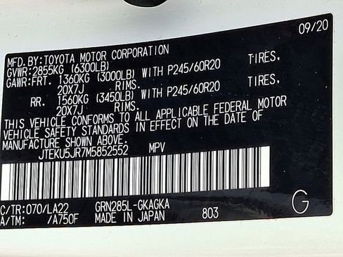 Used 2021 Toyota 4Runner Limited image 26