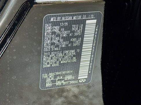 New 2026 INFINITI QX80 Luxe w/ Cargo Package image 42