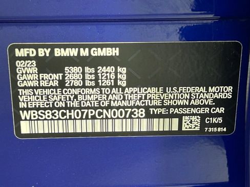 Used 2023 BMW M5 w/ Competition Package AWD/4WD image 52