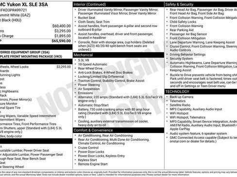 Used 2023 GMC Yukon XL SLE RWD image 6