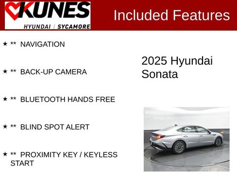 Used 2025 Hyundai Sonata SEL image 2