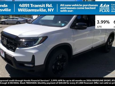 New 2026 Honda Ridgeline Black Edition image 4