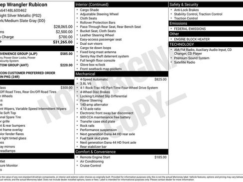 Used 2008 Jeep Wrangler Rubicon w/ PWR Convenience Group image 28