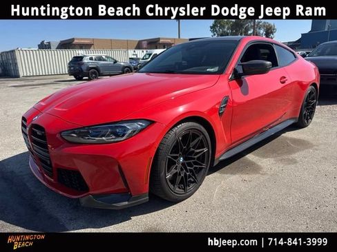 Used 2021 BMW M4 Competition w/ Executive Package RWD image 1