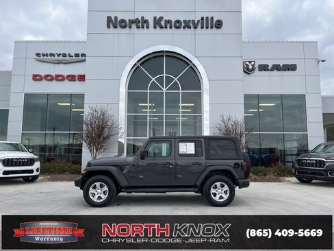 Used 2021 Jeep Wrangler Unlimited Sport image 2