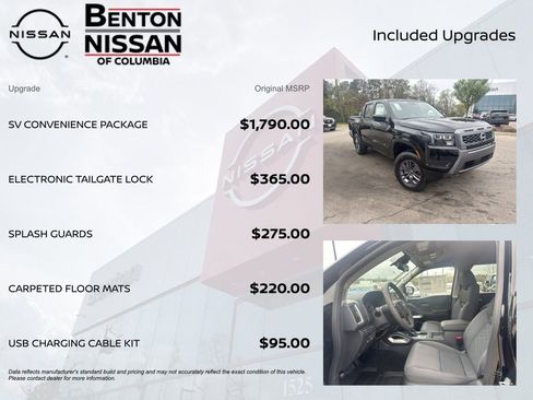 New 2026 Nissan Frontier SV w/ SV Convenience Package image 7