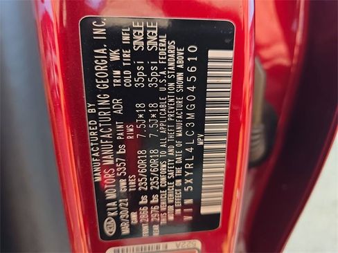 Certified 2021 Kia Sorento S image 39