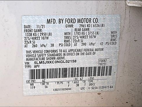 Used 2022 Lincoln Aviator Black Label AWD/4WD image 30