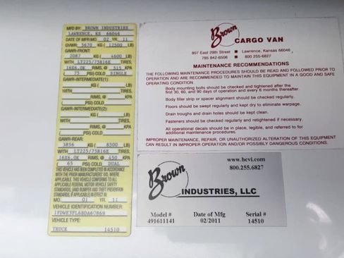 Used 2011 Ford E-350 and Econoline 350 Super Duty w/ Payload Pkg image 23