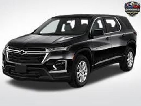 Used 2022 Chevrolet Traverse LS w/ Midnight/Sport Edition AWD/4WD image 1