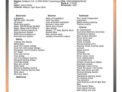 Used 2016 Ford Escape SE w/ Equipment Group 201A image 31