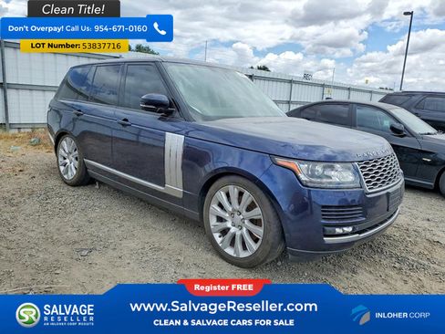 Used 2015 Land Rover Range Rover Supercharged AWD/4WD image 5