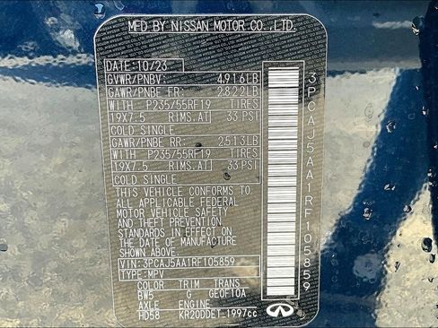 Certified 2024 INFINITI QX50 Pure image 46