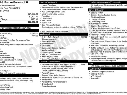 Used 2019 Buick Encore Essence image 11