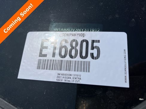 Used 2022 Nissan Sentra SR w/ Electronics Package FWD image 7