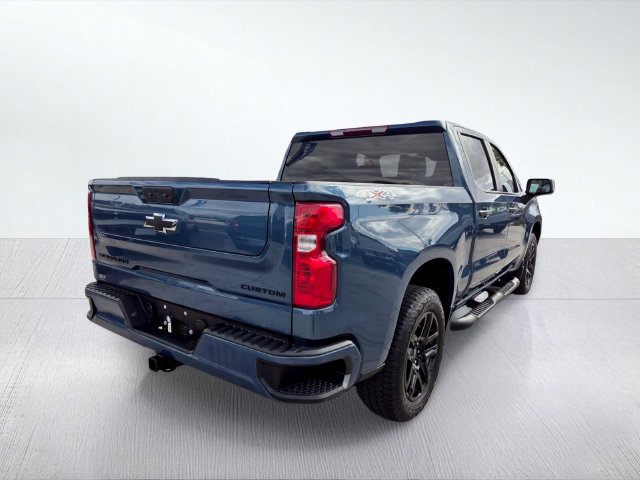Certified 2024 Chevrolet Silverado 1500 Custom w/ Turbomax Blackout Package AWD/4WD image 6