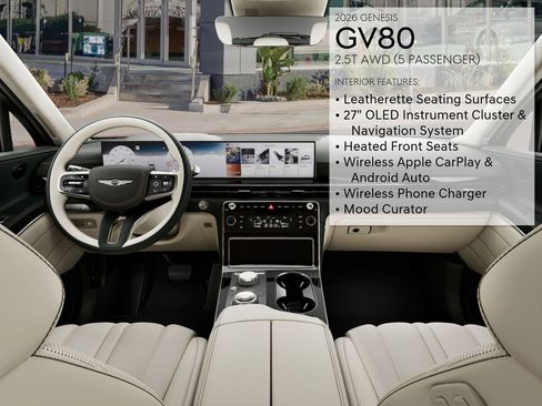 New 2026 Genesis GV80 2.5T image 18