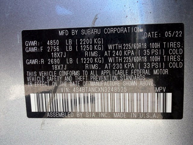 Used 2022 Subaru Outback Limited AWD/4WD image 49