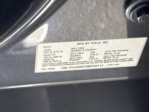 Used 2021 Tesla Model Y Performance AWD/4WD image 28