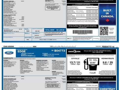 Used 2015 Ford Edge Titanium w/ Equipment Group 302A image 23