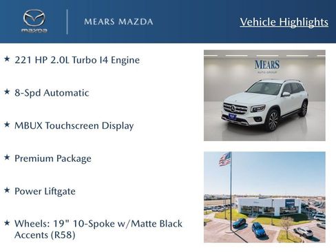Used 2021 Mercedes-Benz GLB 250 w/ Premium Package image 2