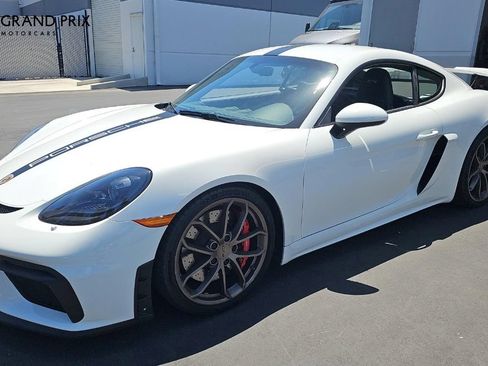 Used 2021 Porsche 718 Cayman GT4 w/ Light Design Package RWD image 1