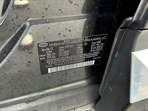 Used 2021 Hyundai Santa Fe SEL w/ Convenience + Premium Package image 35