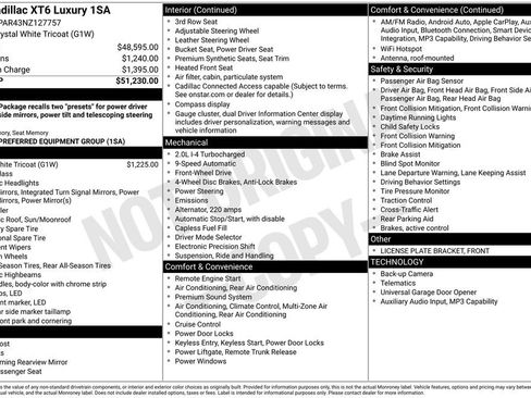 Certified 2022 Cadillac XT6 Luxury FWD image 14