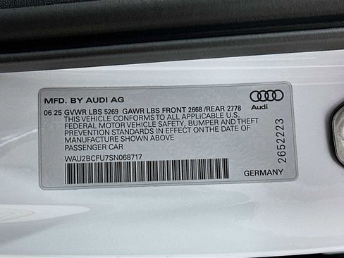 New 2025 Audi A5 2.0T Premium Plus Sedan image 30