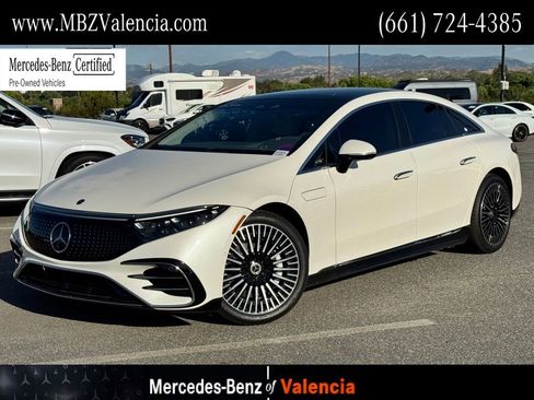 Used 2023 Mercedes-Benz EQS 580 4MATIC Sedan image 1