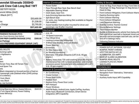 New 2026 Chevrolet Silverado 3500 W/T w/ WT Convenience Package AWD/4WD image 25