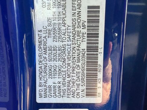 Certified 2025 Honda CR-V Sport Touring image 29