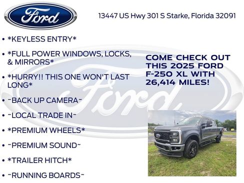 Certified 2025 Ford F250 XL w/ STX Appearance Package AWD/4WD image 12