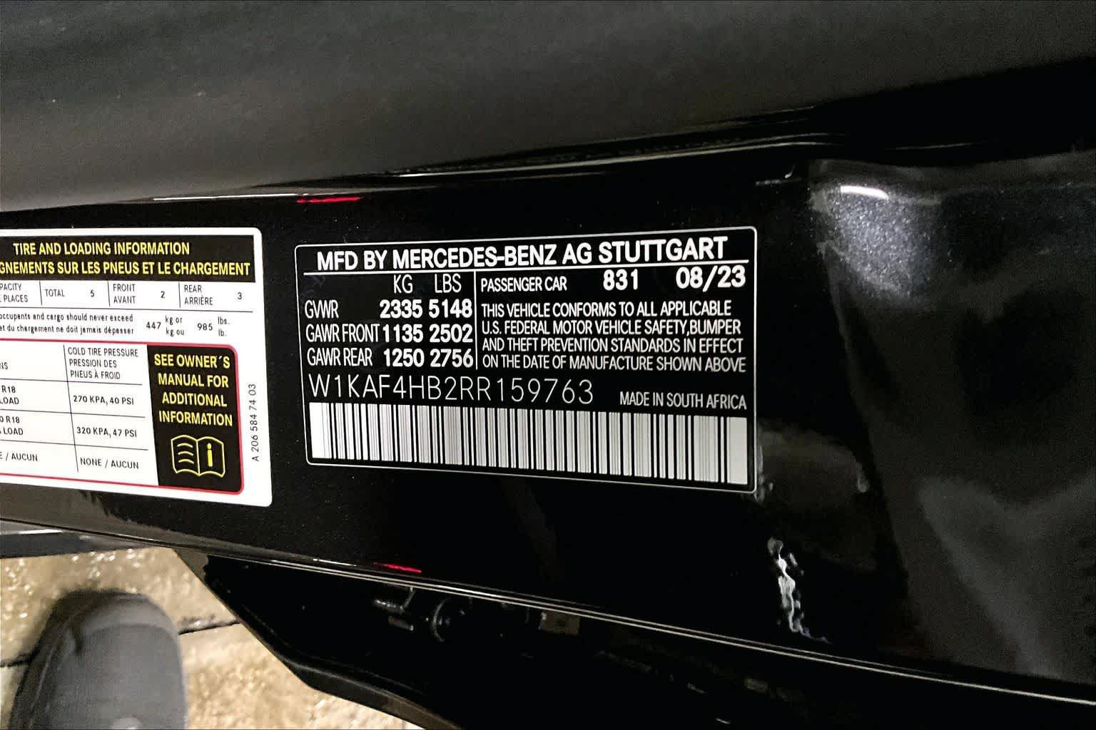 Certified 2024 Mercedes-Benz C 300 4MATIC Sedan image 34