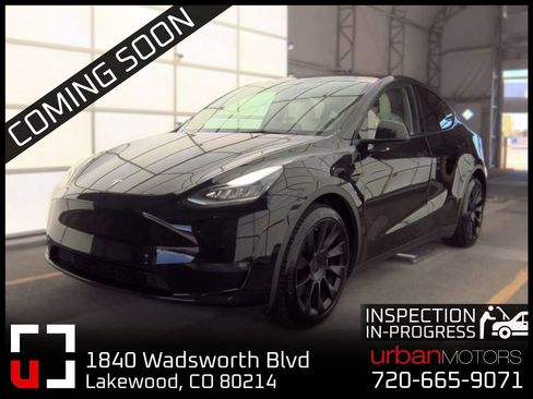 Used 2021 Tesla Model Y Long Range AWD/4WD image 1