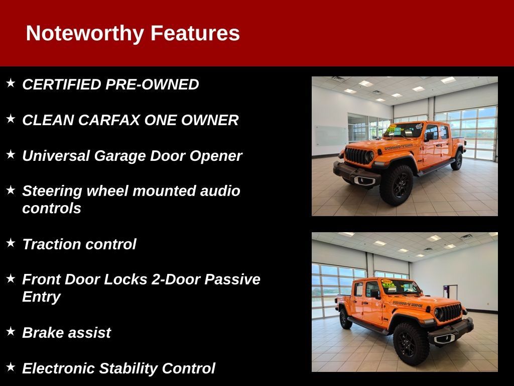 Used 2025 Jeep Gladiator Sport AWD/4WD image 7