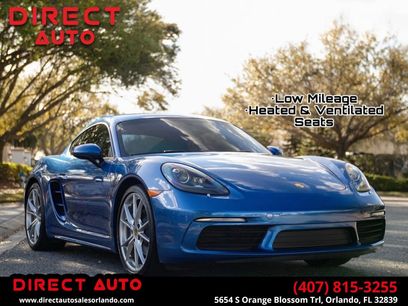 Used 2018 Porsche 718 Cayman