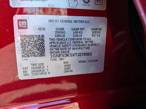 New 2026 Chevrolet Traverse Z71 w/ Driver Confidence Package image 17