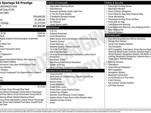 Used 2024 Kia Sportage SX FWD image 29