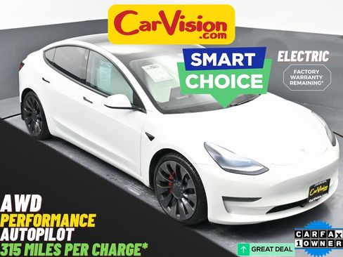 Used 2021 Tesla Model 3 Performance image 1