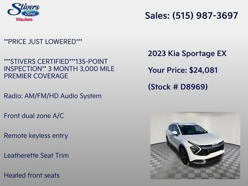 Used 2023 Kia Sportage EX AWD/4WD image 8