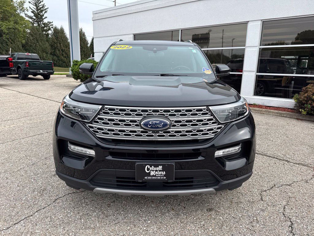 Certified 2022 Ford Explorer Limited w/ Class IV Trailer Tow Package AWD/4WD image 8