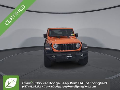 Certified 2025 Jeep Wrangler Unlimited Sport AWD/4WD image 10