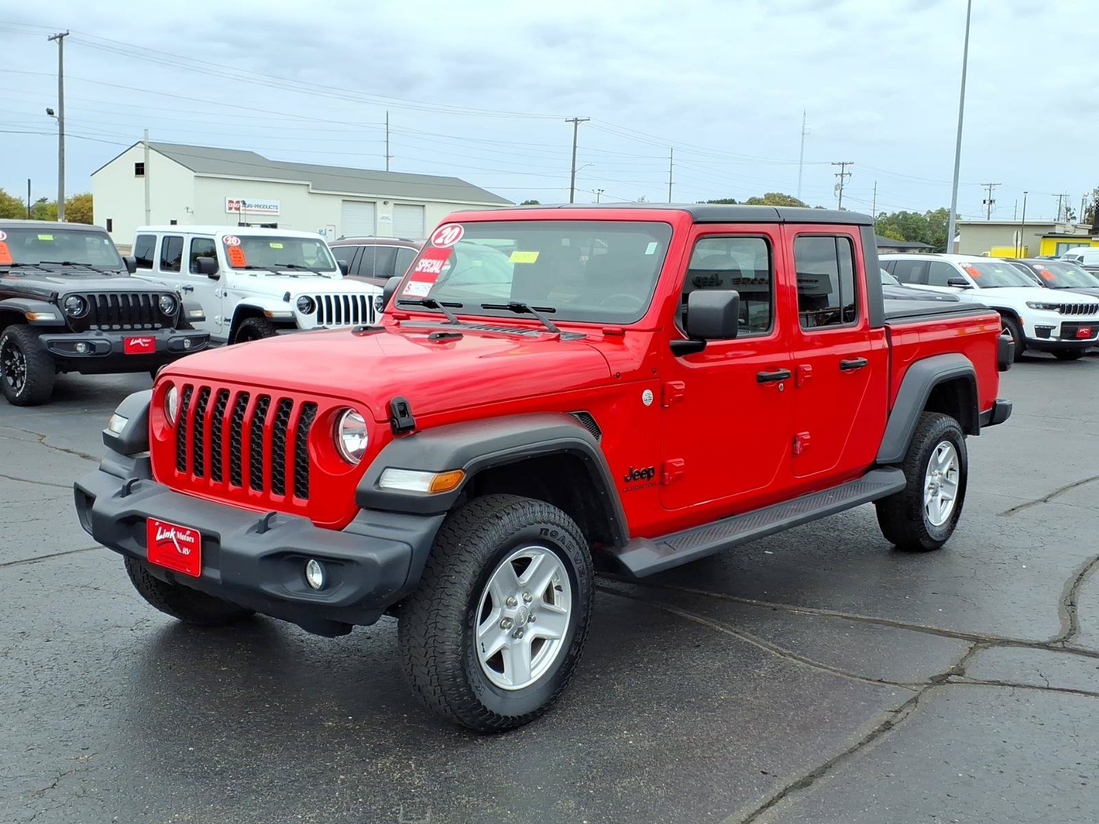 Used 2020 Jeep Gladiator Sport w/ Quick Order Package 24S AWD/4WD image 8