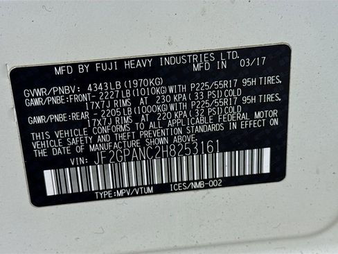 Used 2017 Subaru Crosstrek 2.0i Limited image 32