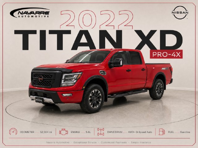 Used 2022 Nissan Titan PRO-4X AWD/4WD image 1