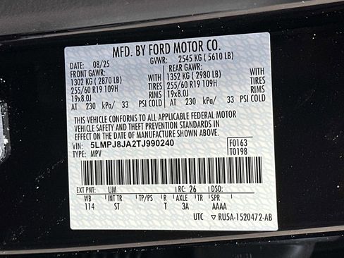 New 2026 Lincoln Nautilus Premier w/ Equipment Group 102A image 34